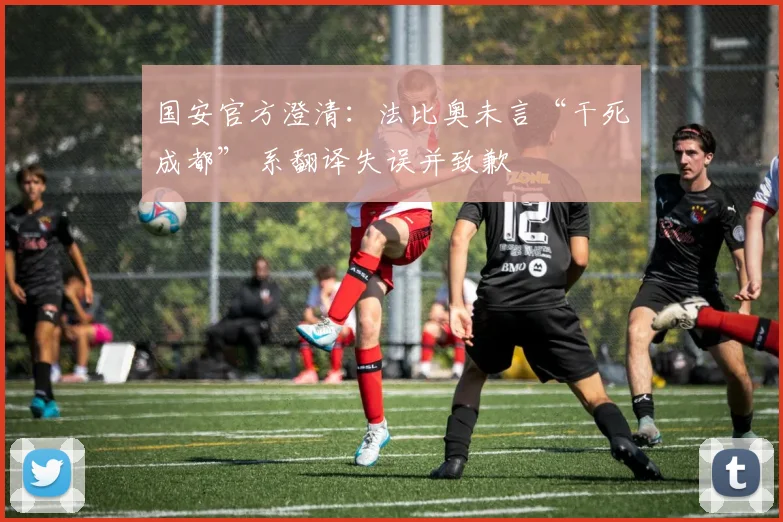 国安官方澄清：法比奥未言“干死成都” 系翻译失误并致歉